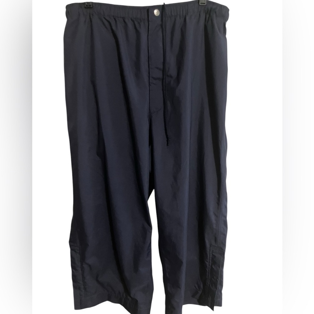 Polo Golf Ralph Lauren Rain Pants Stretch Waistband Zip Ankle Navy‎ Mens XL